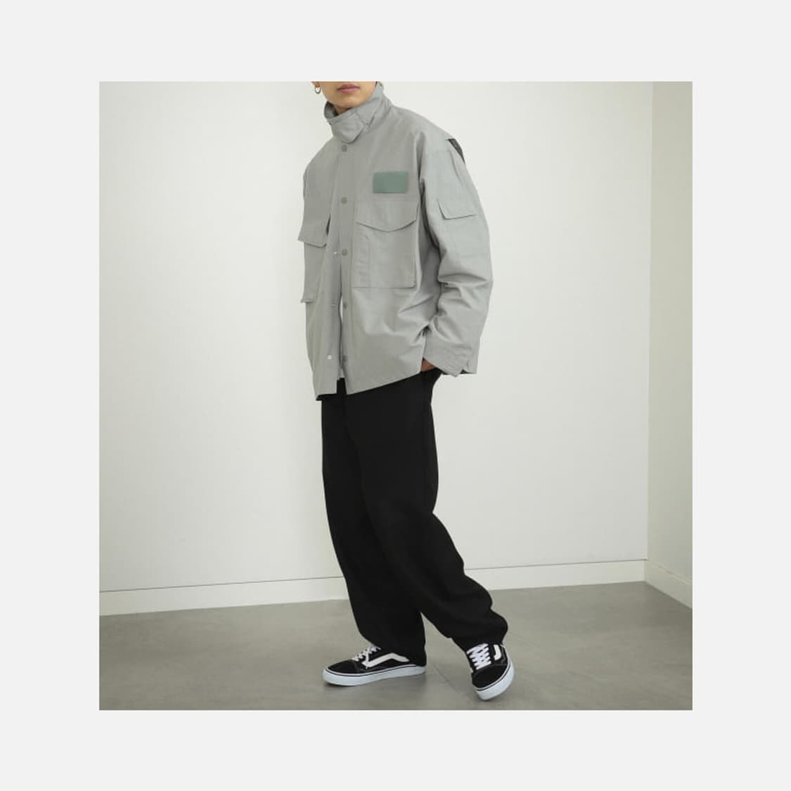 BEAMS OLIVE LOOSE BLOUSON 상품이미지8