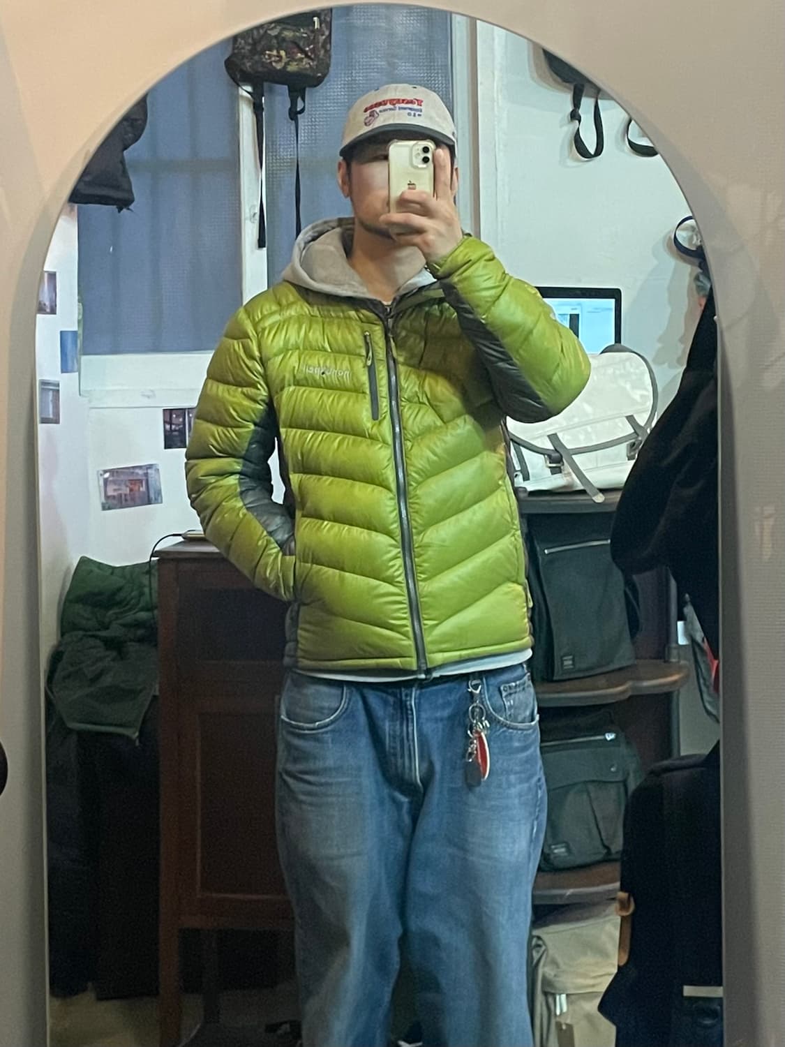 몽벨 구스다운 경량패딩 XL 상품이미지2