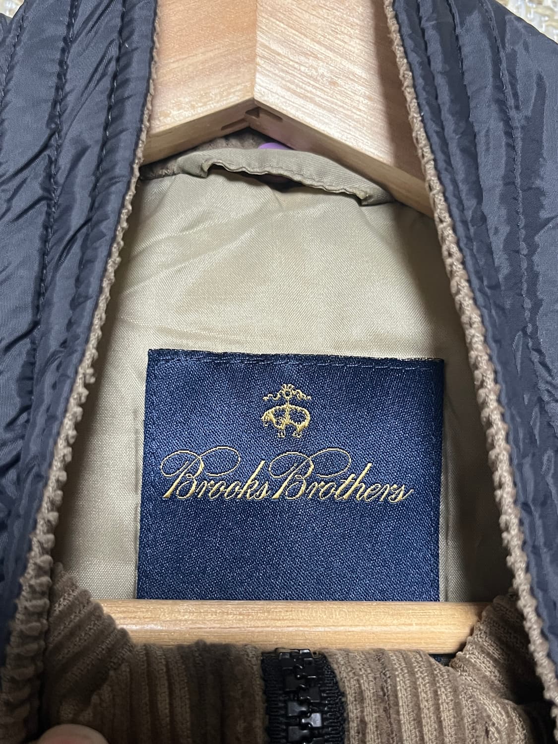 공용 브룩스브라더스 나일론 경량패딩 자켓 점퍼 100 상품이미지7