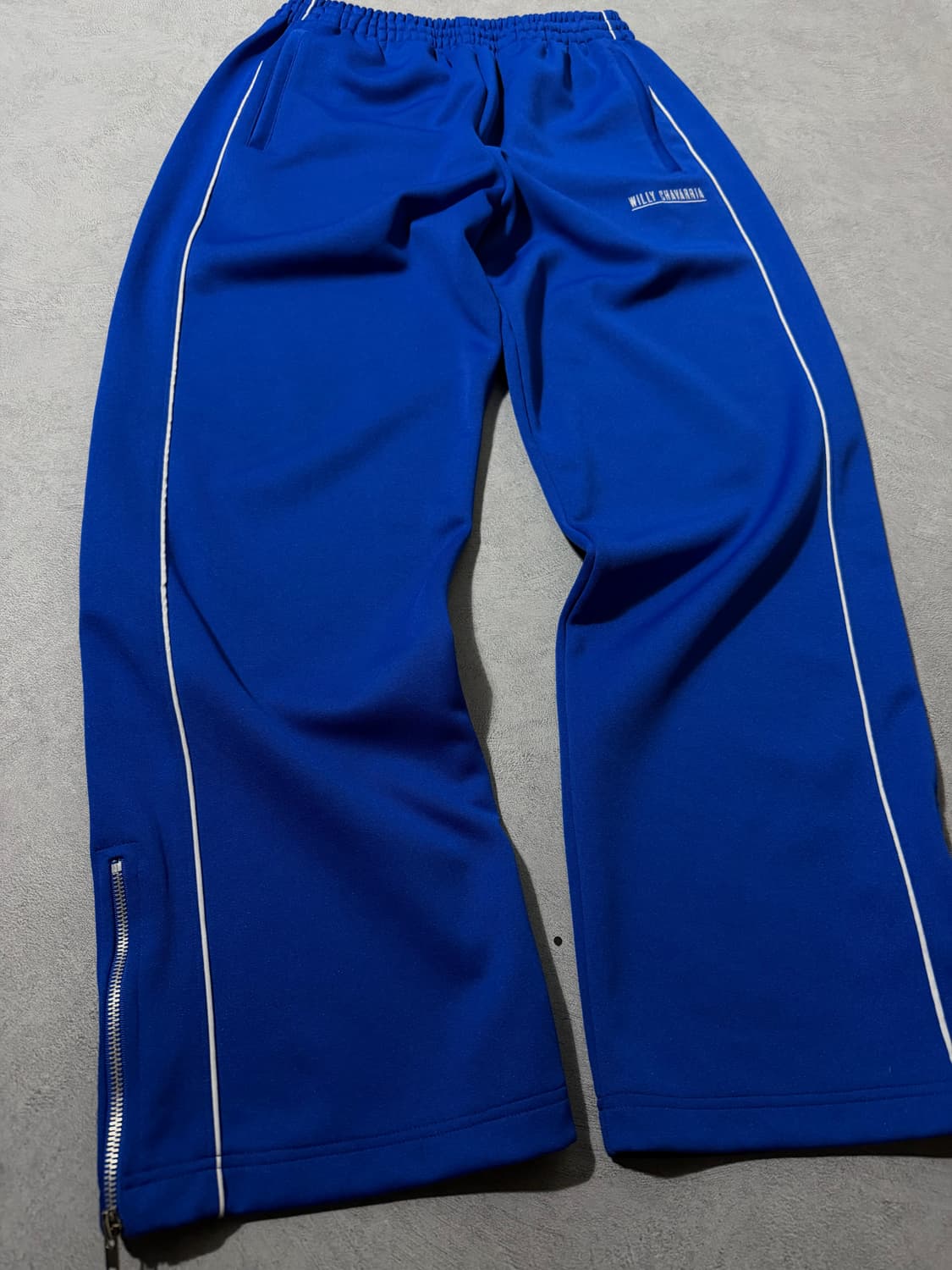 윌리차바리아 사이드라인 트랙팬츠 블루 상품이미지5