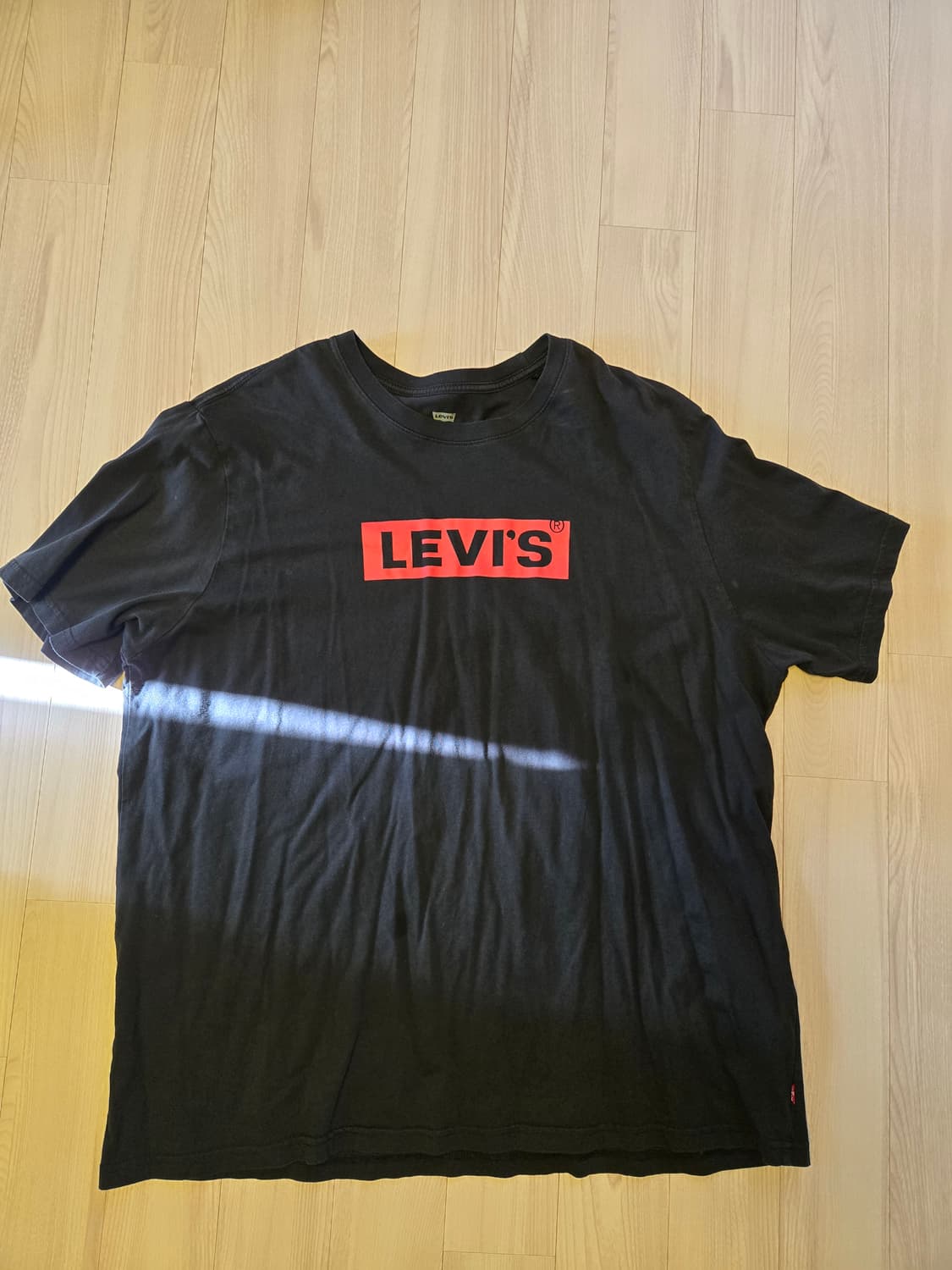 리바이스 반발티(블랙 화이트) XL 상품이미지1