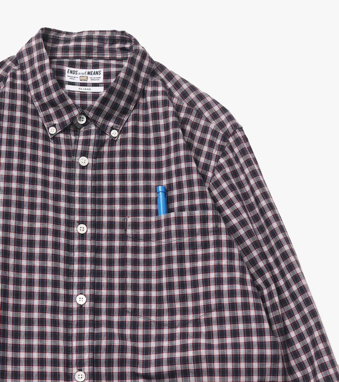 ENDS AND MEANS - CHECK SHIRT 상품이미지3