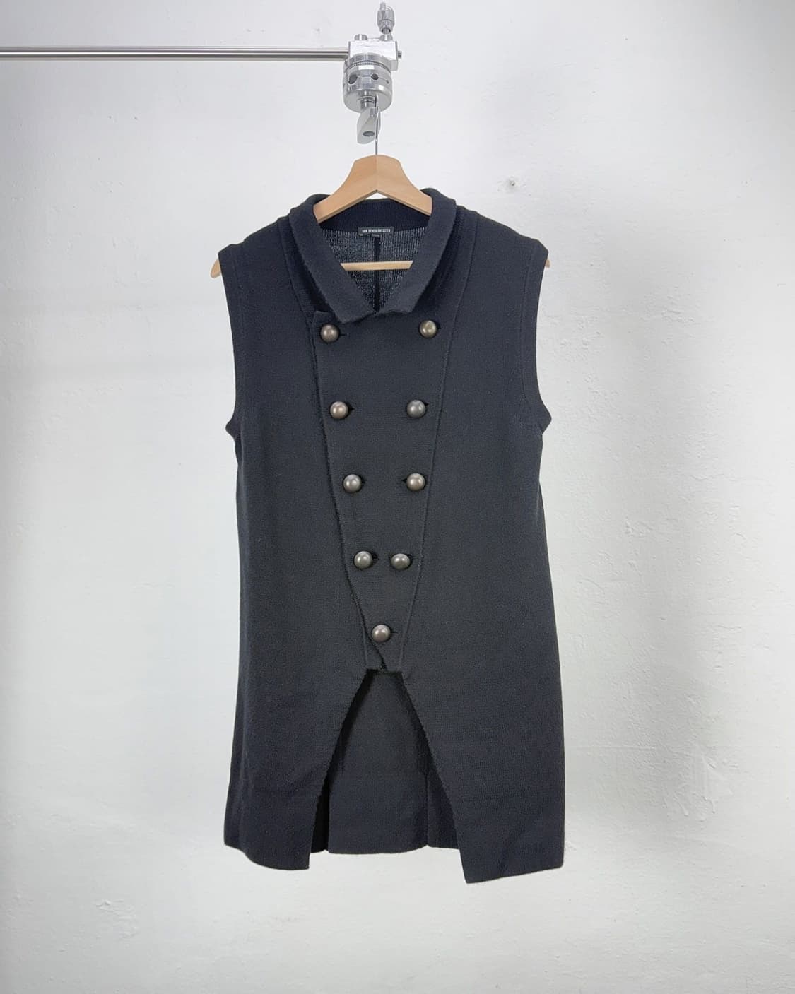 앤 드뮐미스터 블랙 브레스티드 하이넥 버튼 베스트 상품이미지1