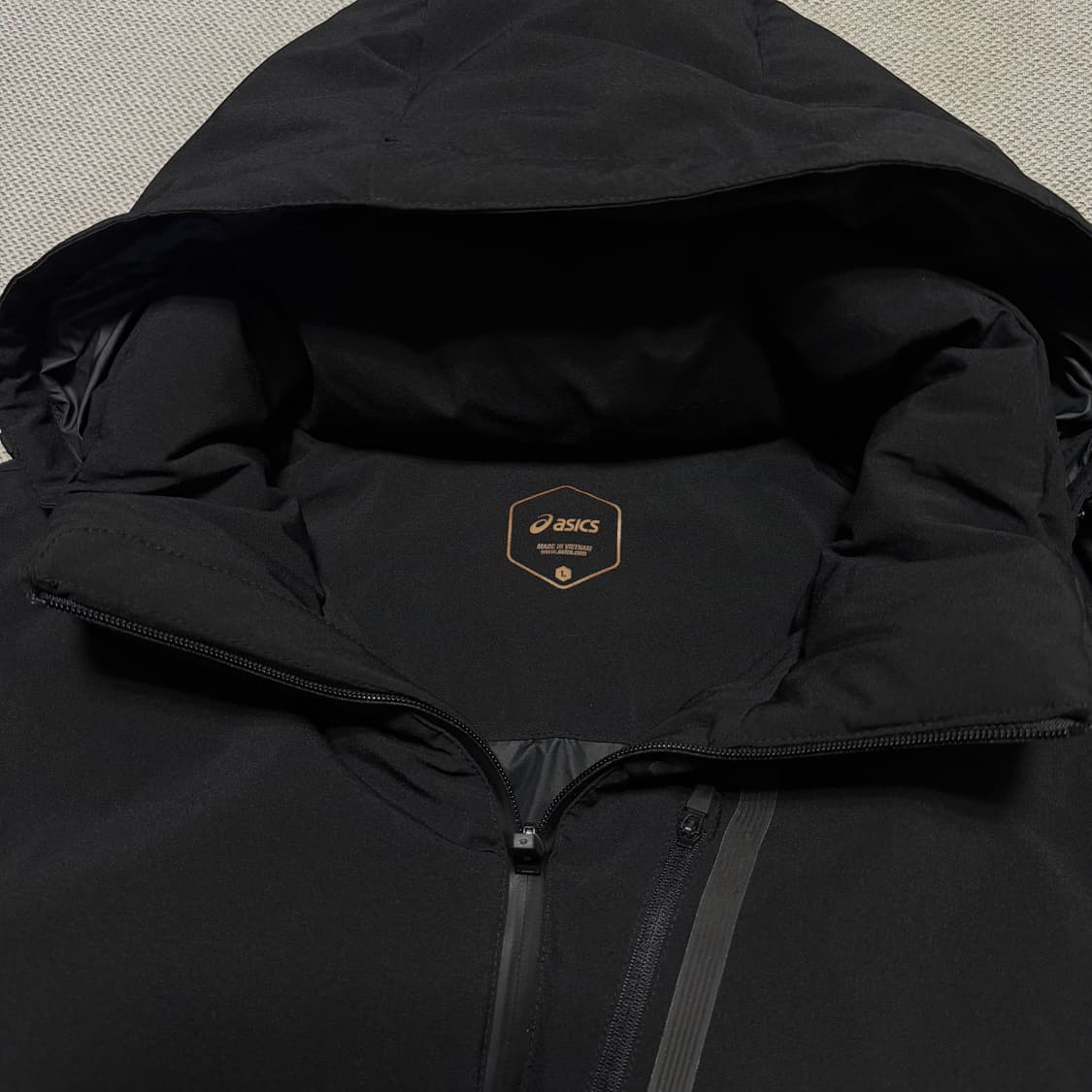 아식스 사이드로고 덕다운 패딩 자켓 상품이미지3