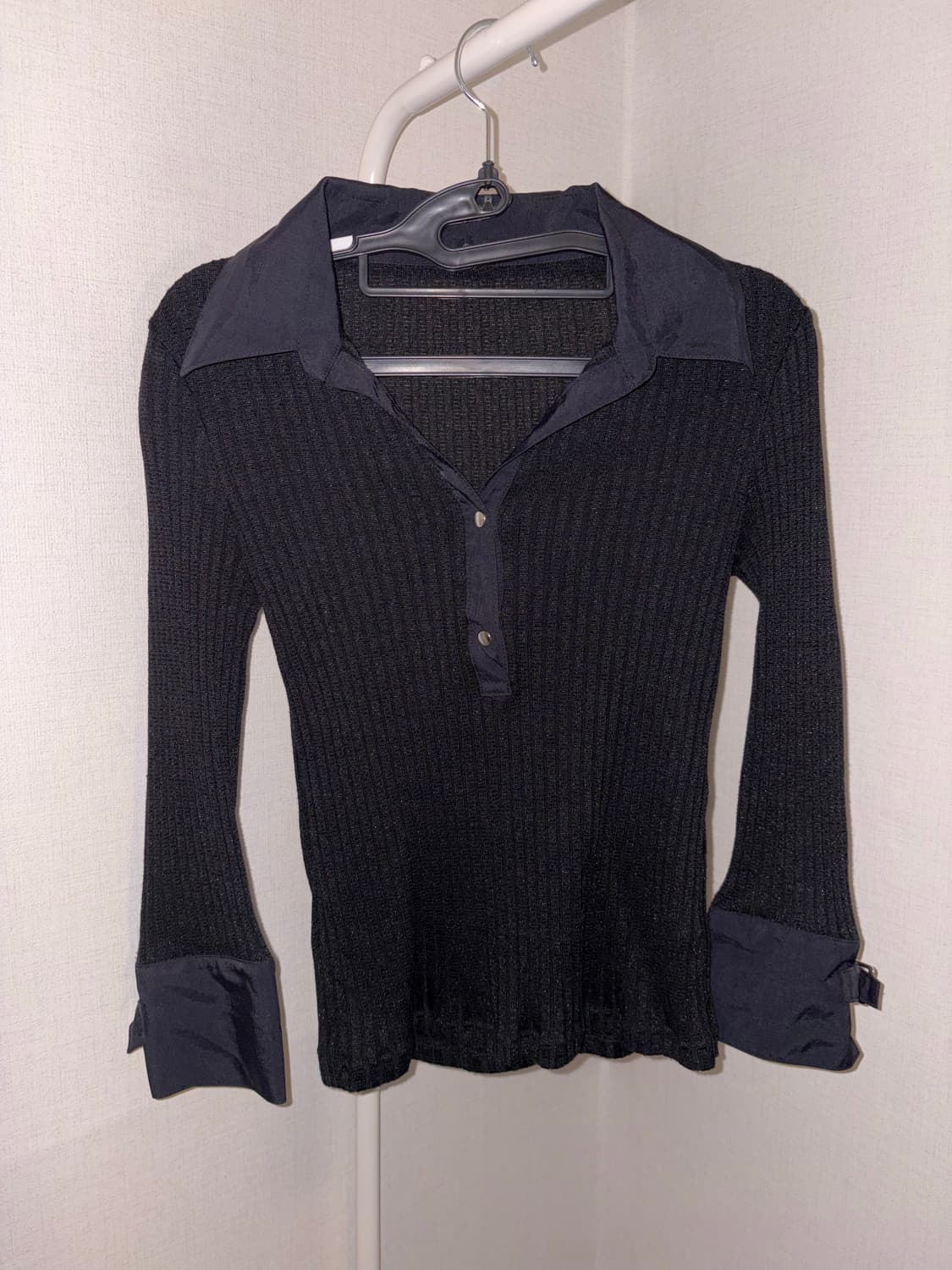 일본 빈티지 7부 니트 상품이미지1