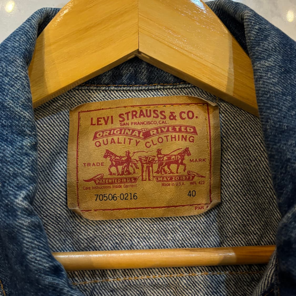 리바이스 데님 트러커 자켓 상품이미지4