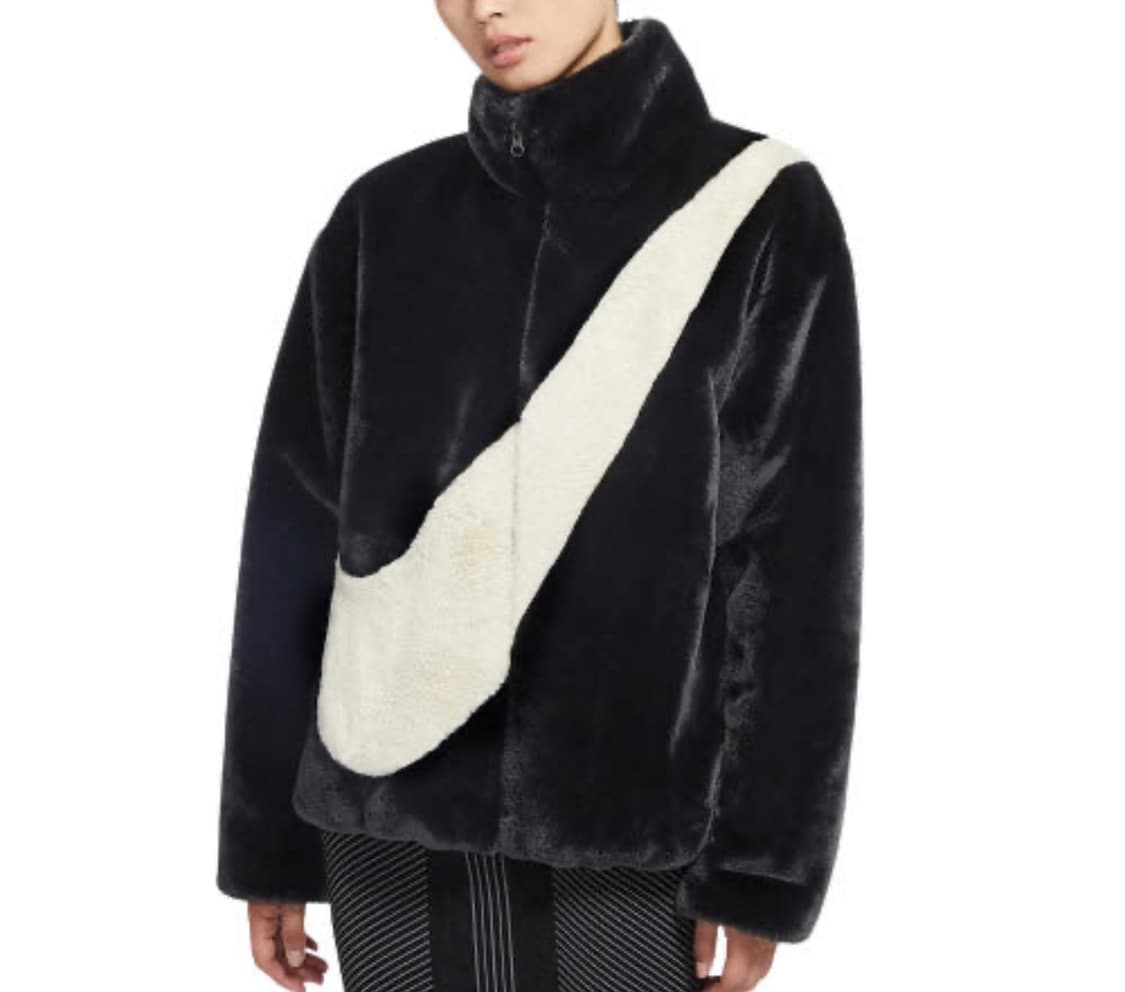 나이키 빅스우시 후리스 퍼자켓 블랙 자켓 XL 상품이미지4