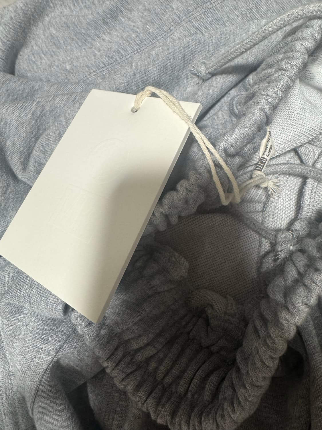 [S] 플라스틱 프로덕트 mpa 스웻팬츠 그레이 상품이미지2