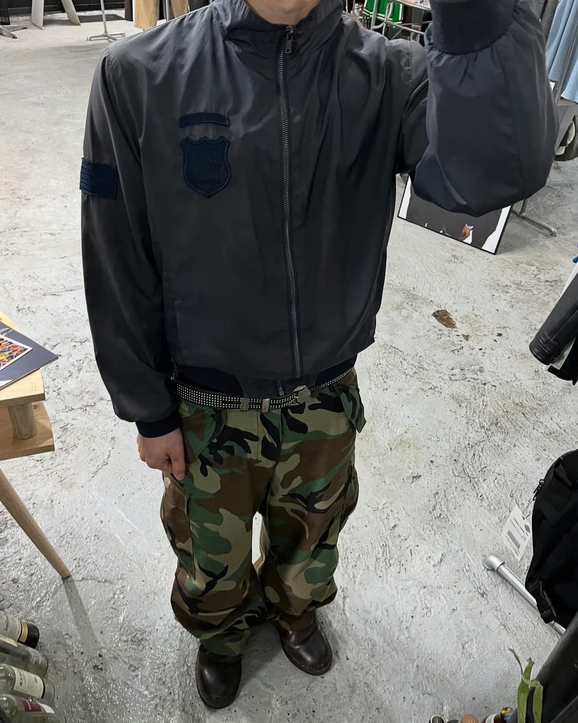 MACBETH faded blouson jacket 상품이미지1