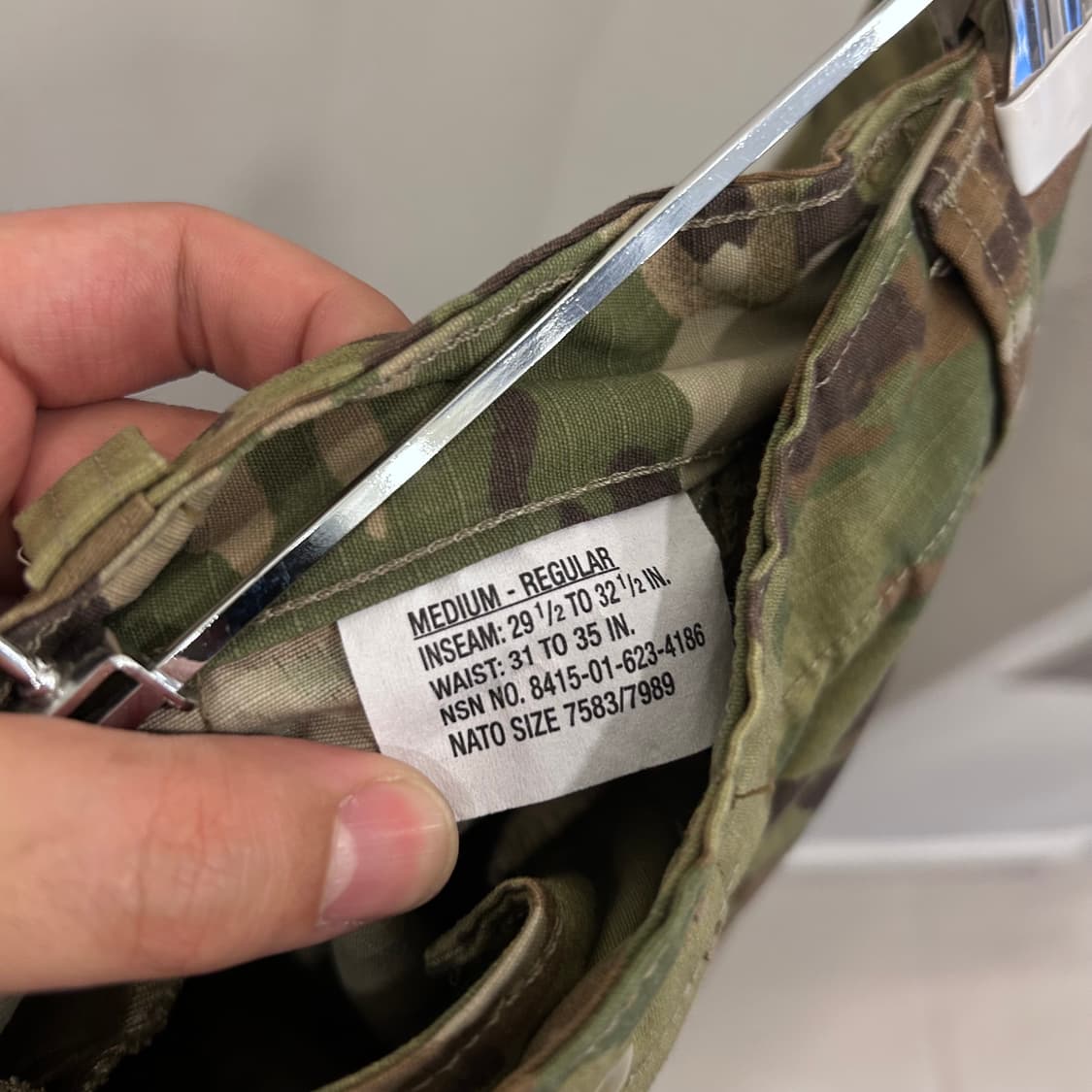 US ARMY 3색 데저트 카모 밀리터리 팬츠 상품이미지3