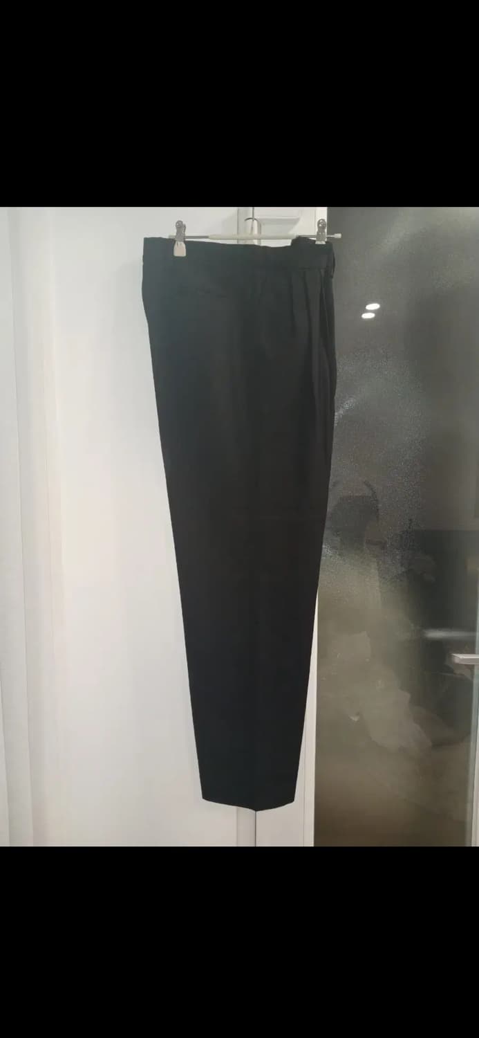 DRIES VAN NOTEN WIDE DRAPES WOOL PANTS 상품이미지1