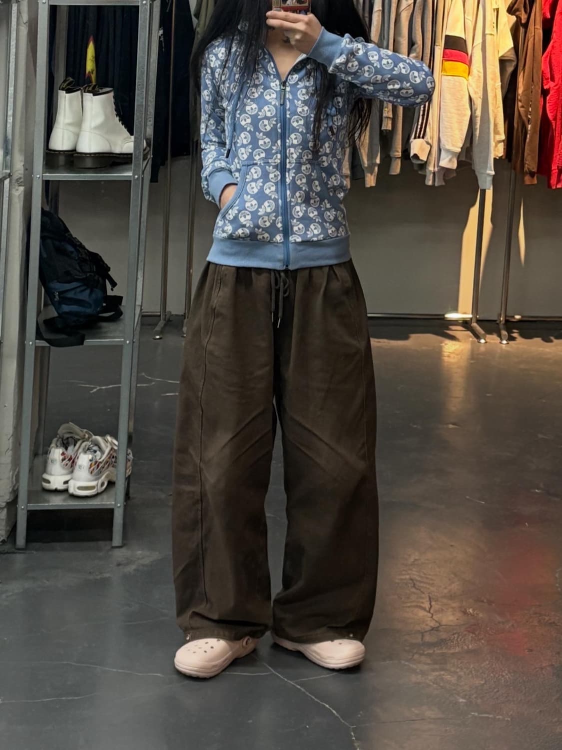 아디다스 스포티 빈티지 후드집업 A3085 상품이미지1