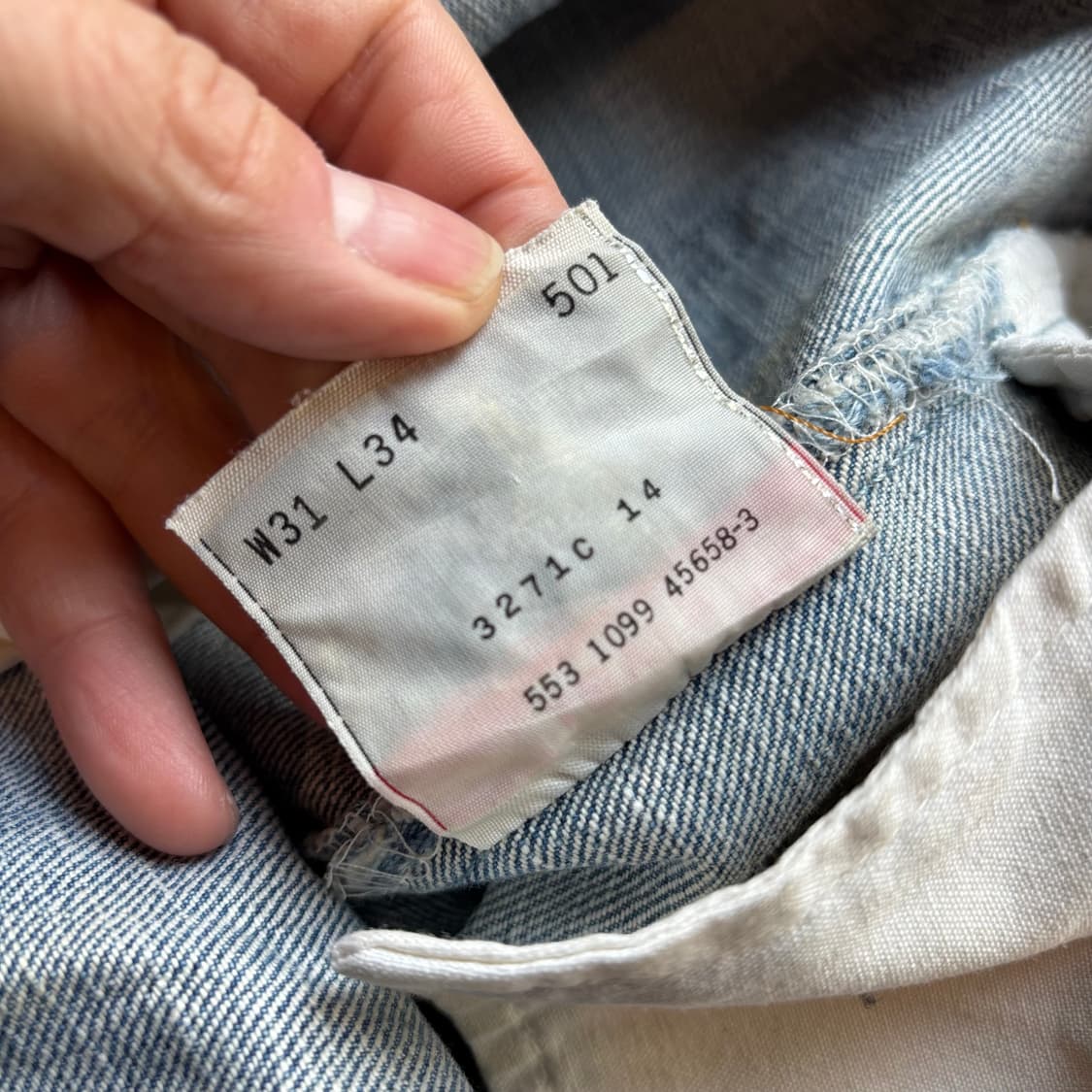 90년대 미국 리바이스 501 상품이미지10