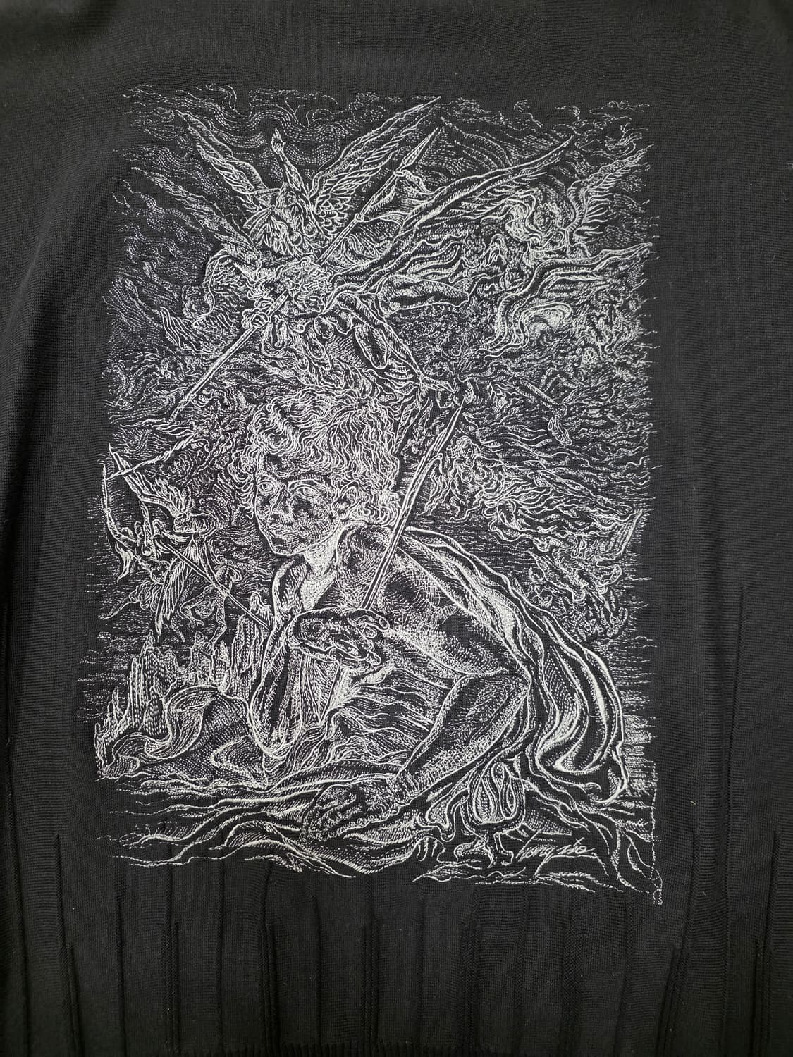 송지오 엠브로이드 반팔니트 46 상품이미지3