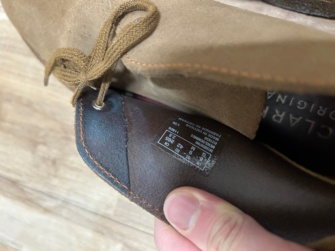 클락스 데저트 부츠 265 상품이미지6