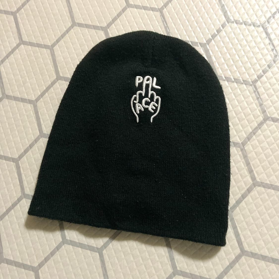 (OS) 팔라스 13AW 핑거 업 비니 블랙 상품이미지1