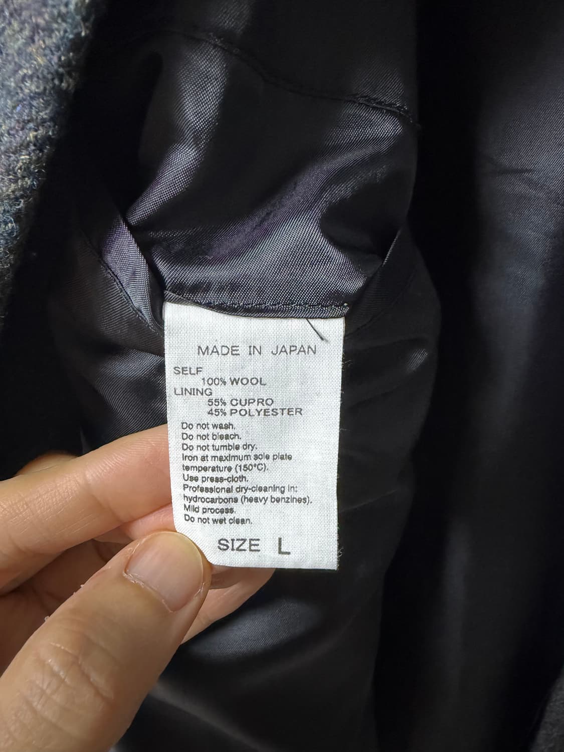 Wild Life Tailor 발마칸 코트 L사이즈 (메이드인제팬) 상품이미지7