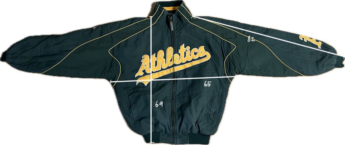 오클랜드 마제스틱 더그아웃 자켓 상품이미지3