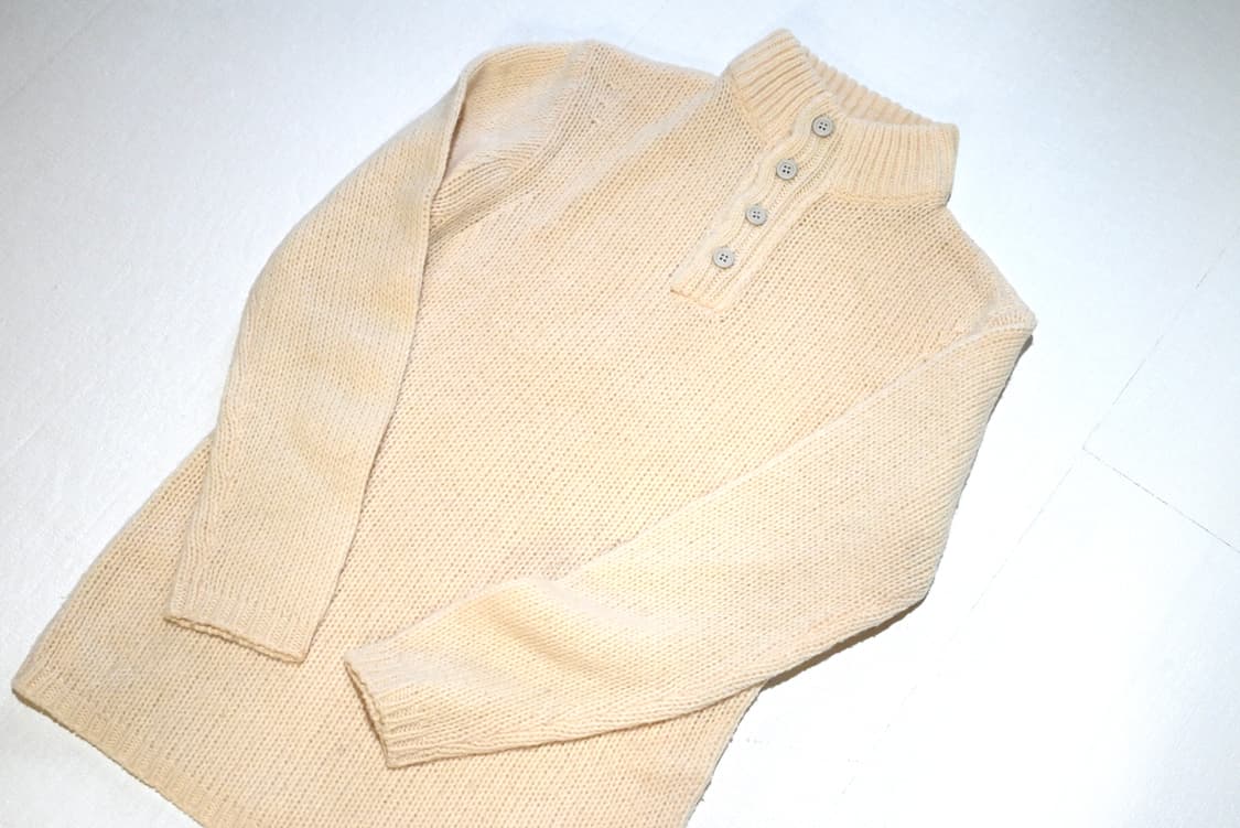 Armani jeans 90s henley sweater 상품이미지1