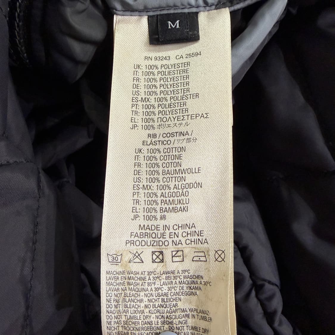 [M] 디젤 그레이 카모 블루종 점퍼 상품이미지6