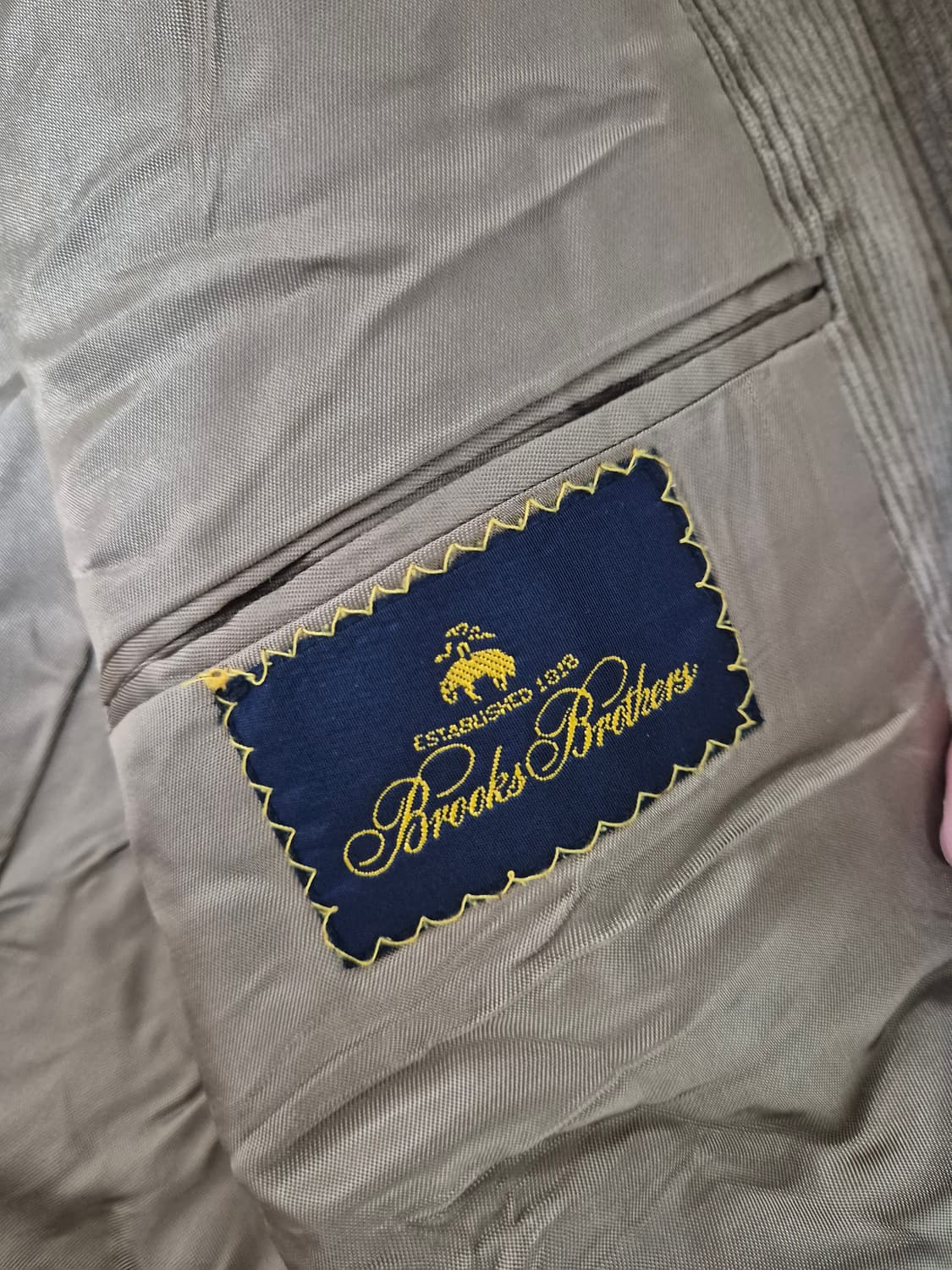 90s 브룩스브라더스 코듀로이 자켓 made in USA 상품이미지4