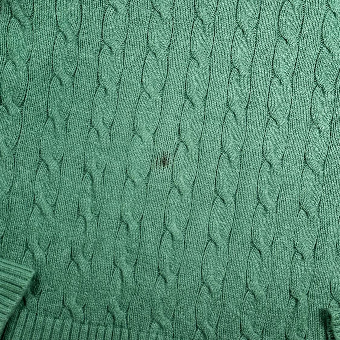 폴로 랄프로렌 포니 클래식 와사비 케이블 니트 (S) 상품이미지5