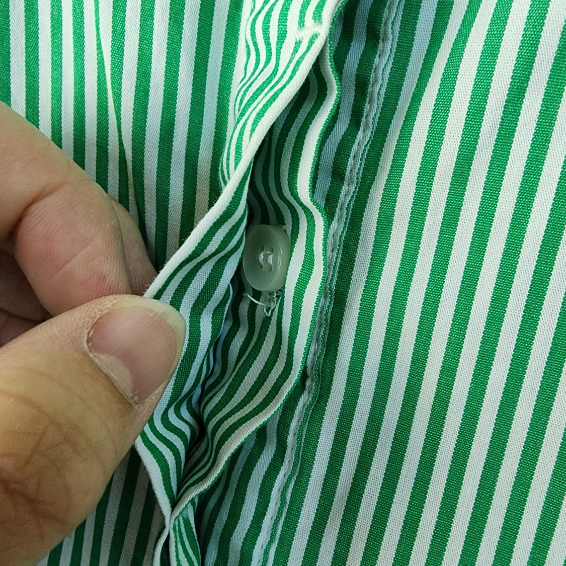 레코브 스트라이프 셔츠 원피스 상품이미지3