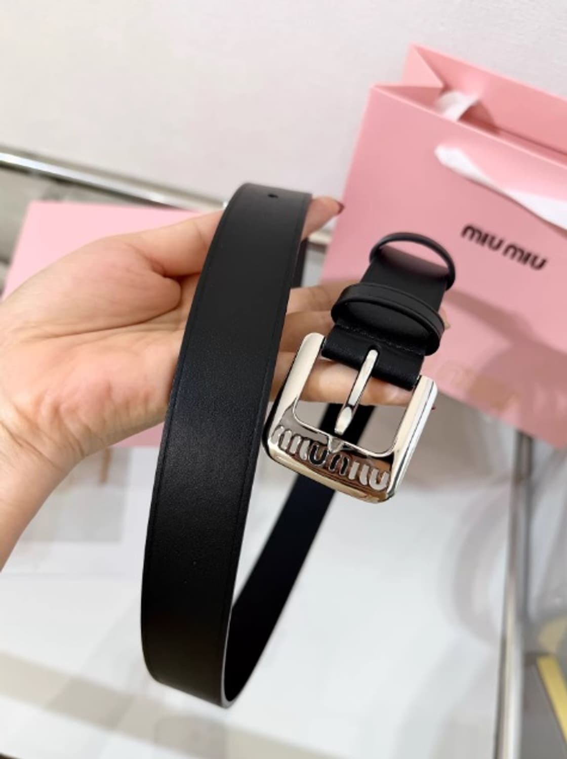 미우미우 여성 벨트 상품이미지2