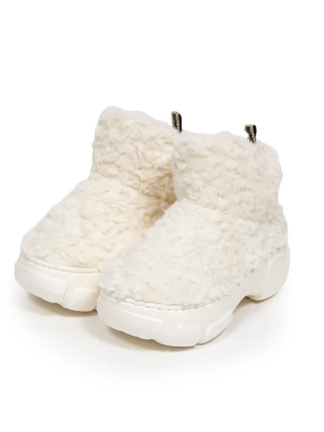 뽀글이 털 부츠 화이트 235-240 상품이미지1