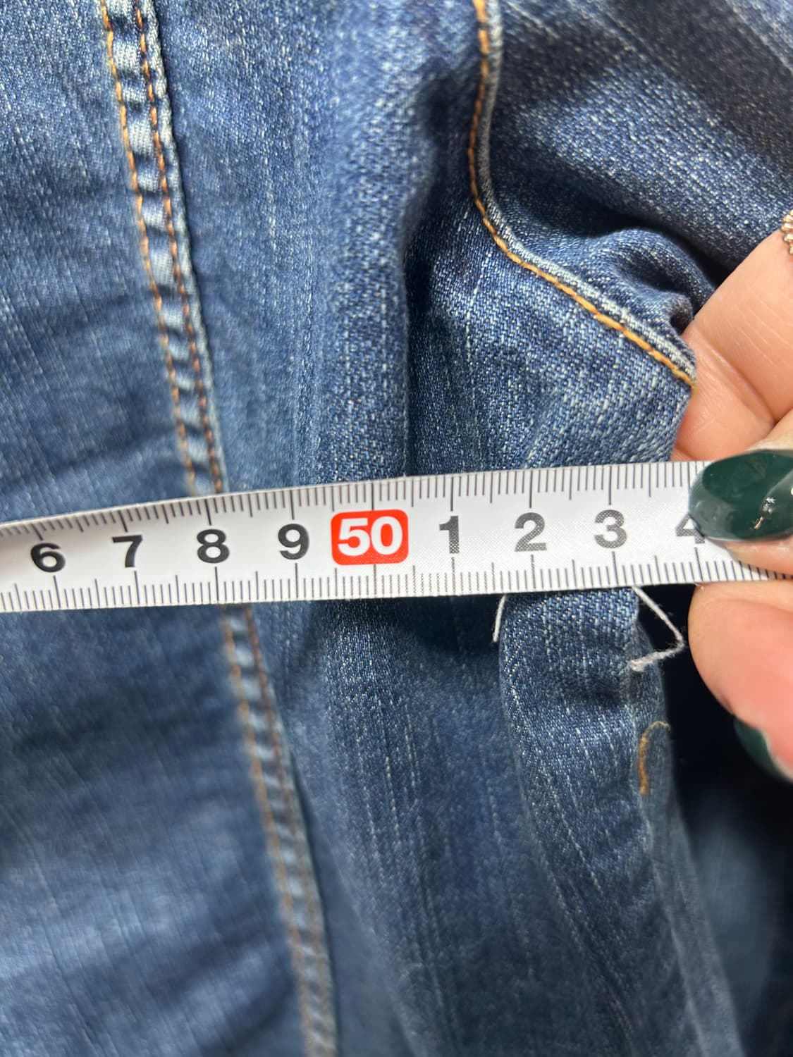 자라 맨 남성 데님 청자켓 상의 L 상품이미지4