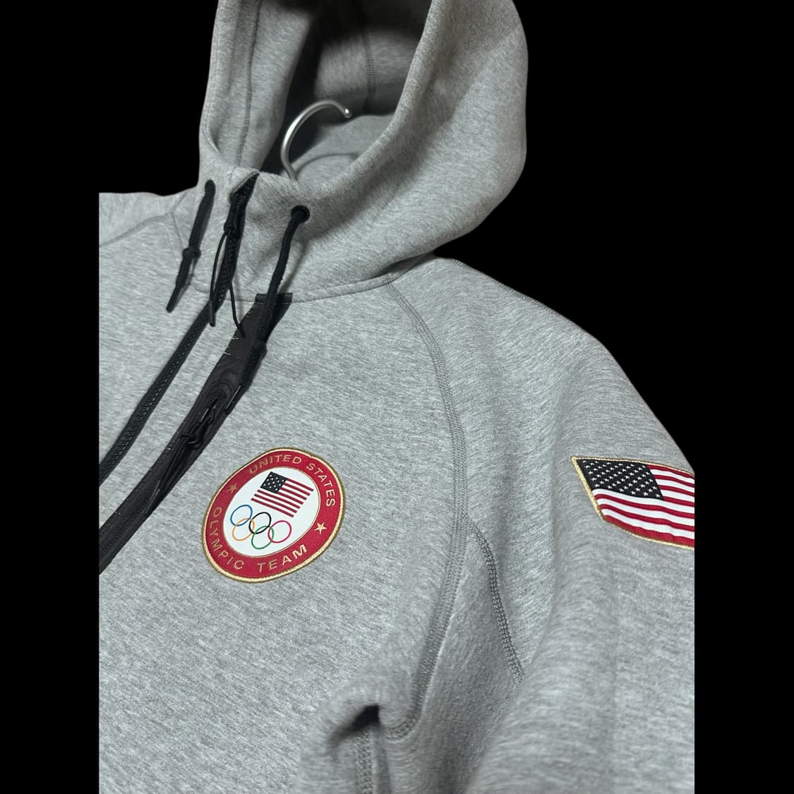 Nike x team USA 올림픽 테크팩 플리스 후드 자켓 상품이미지4