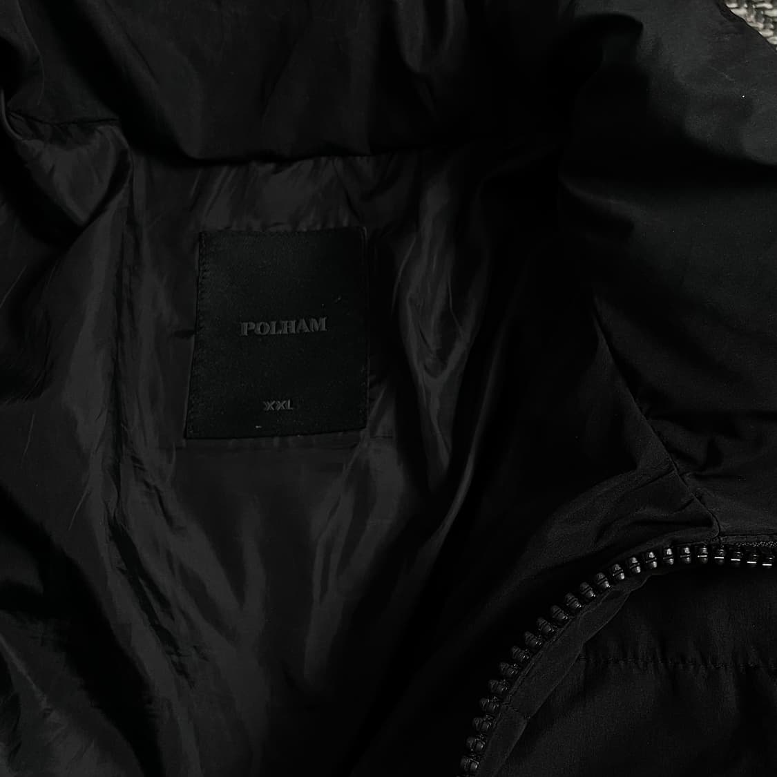 폴햄 박시핏 다운 푸퍼 패딩 블랙y 4704 상품이미지7