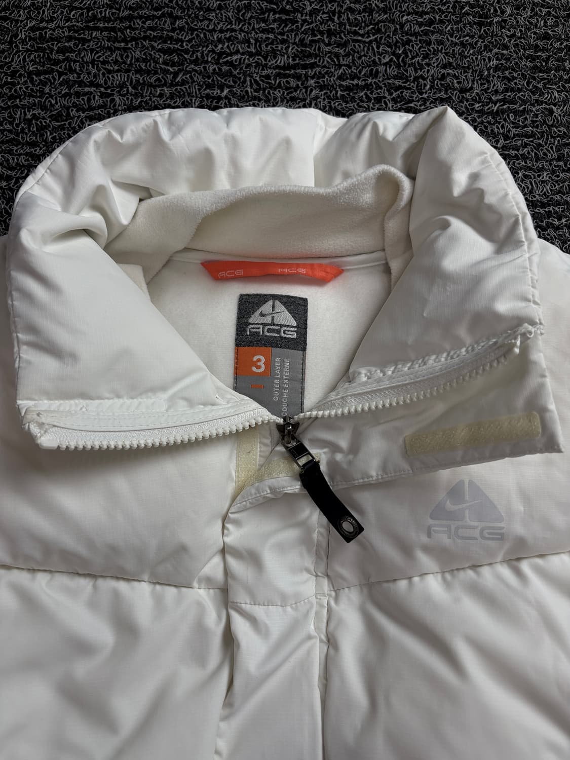 00s 나이키 acg 올드스쿨 다운 푸퍼 숏패딩 화이트 1458 상품이미지3