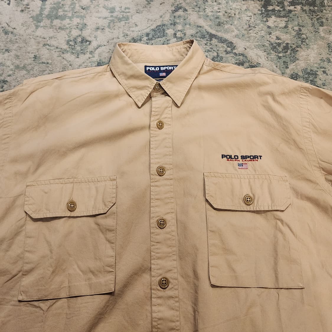 90s 제작 폴로 스포츠 유틸리티셔츠 상품이미지4