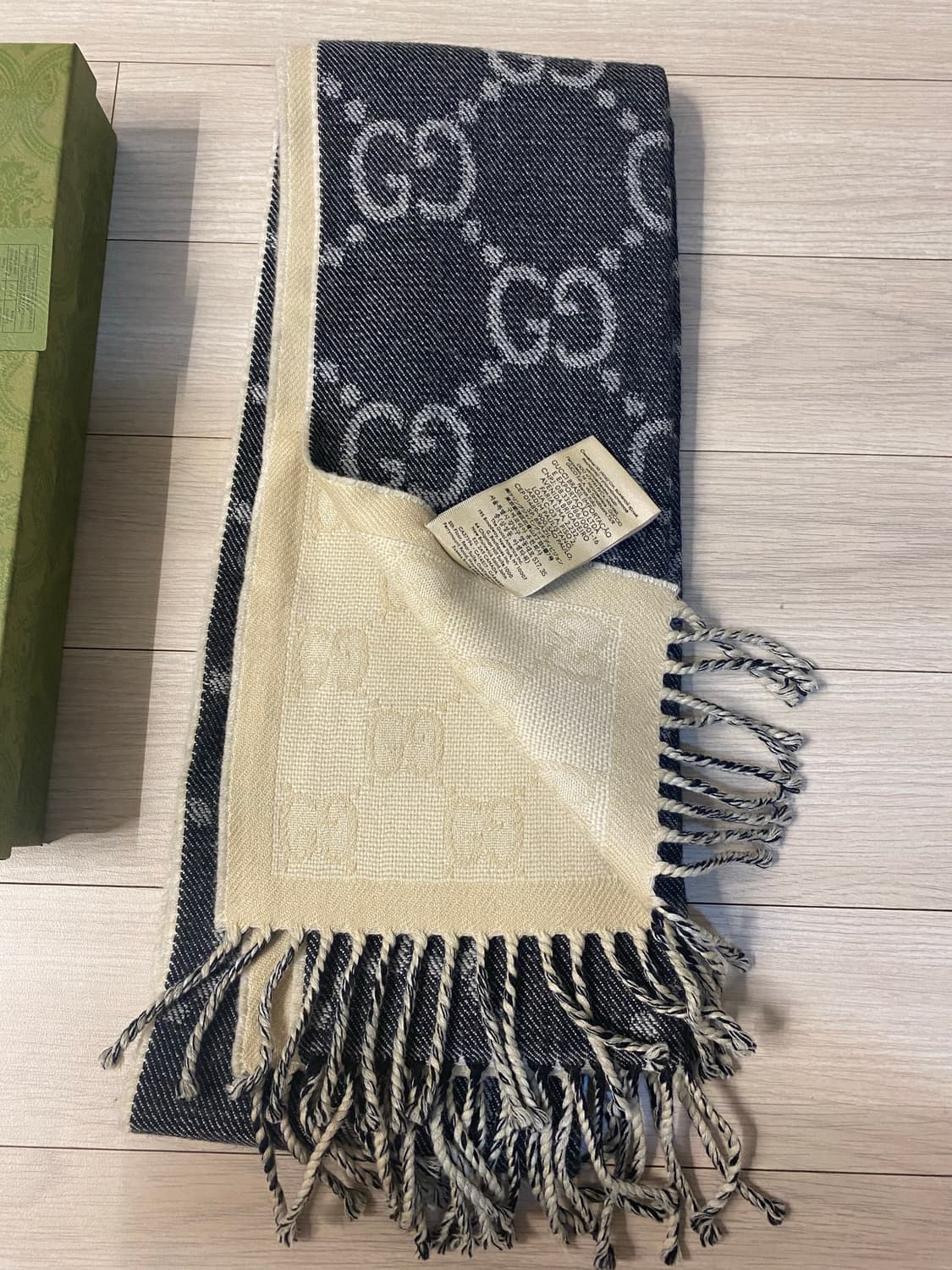 구찌 GG 울스카프 상품이미지1