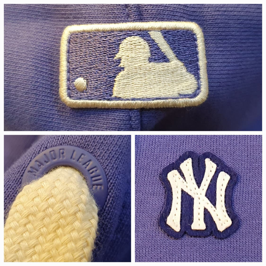 (새상품)100.MLB 스몰로고 후드티 상품이미지4