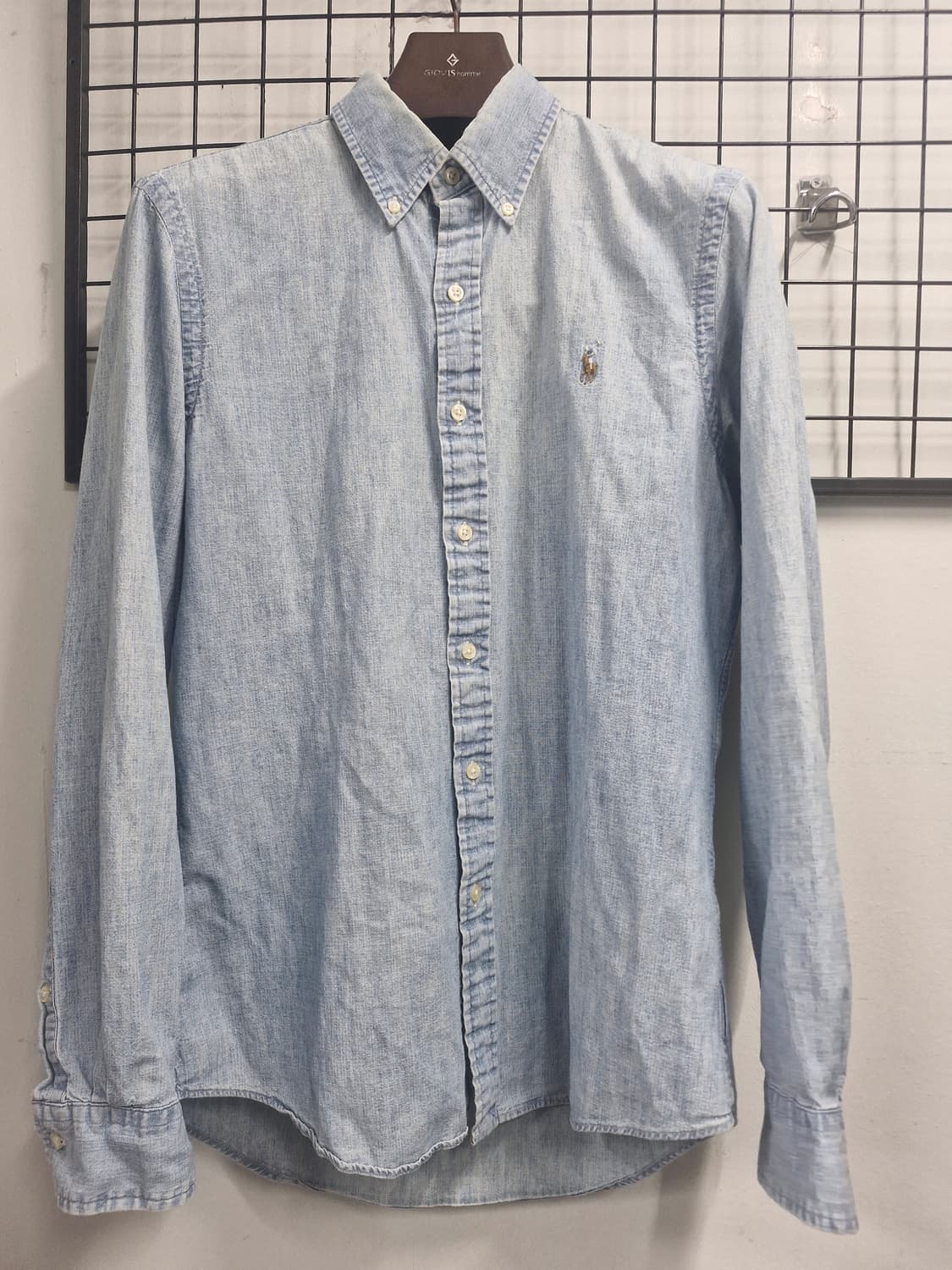 95M 폴로랄프로렌 워싱 데님 셔츠. 상품이미지1