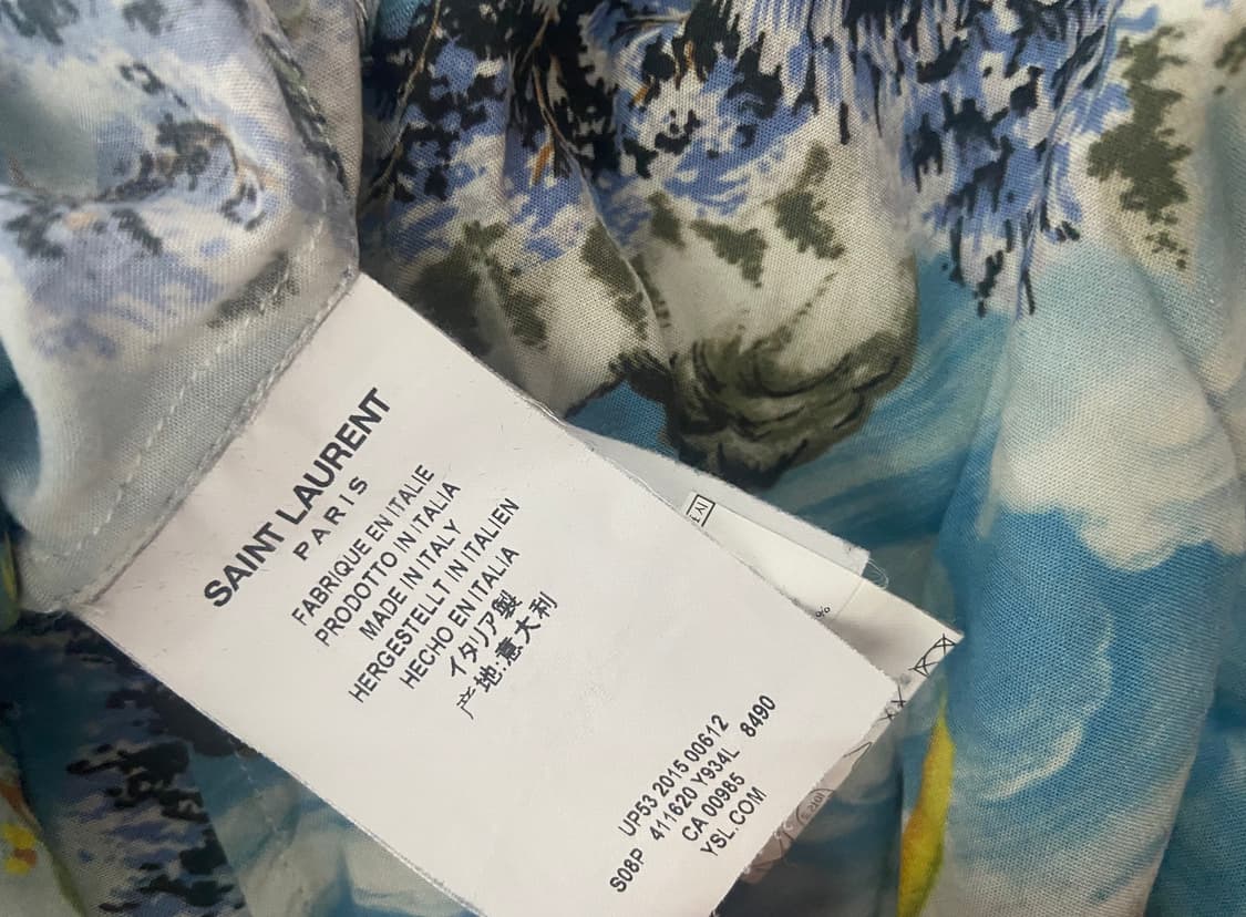 생로랑 서프 하와이안 셔츠 디스버전 37 상품이미지6