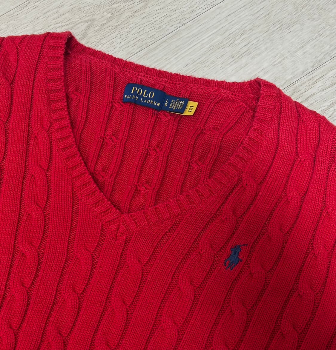 폴로 랄프 로렌 니트 레드, 그레이, 네이비 상품이미지1