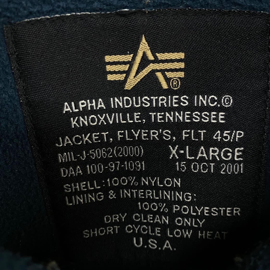 Alpha Industries CWU-45 ma-1 상품이미지8