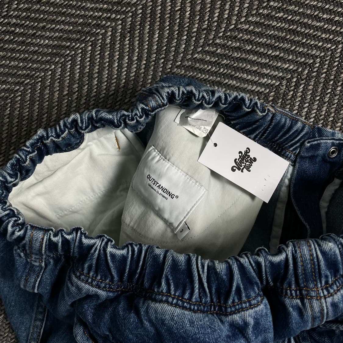 아웃스탠딩 멀티포켓 카고 데님 퍼티그 팬트y 3401 상품이미지6