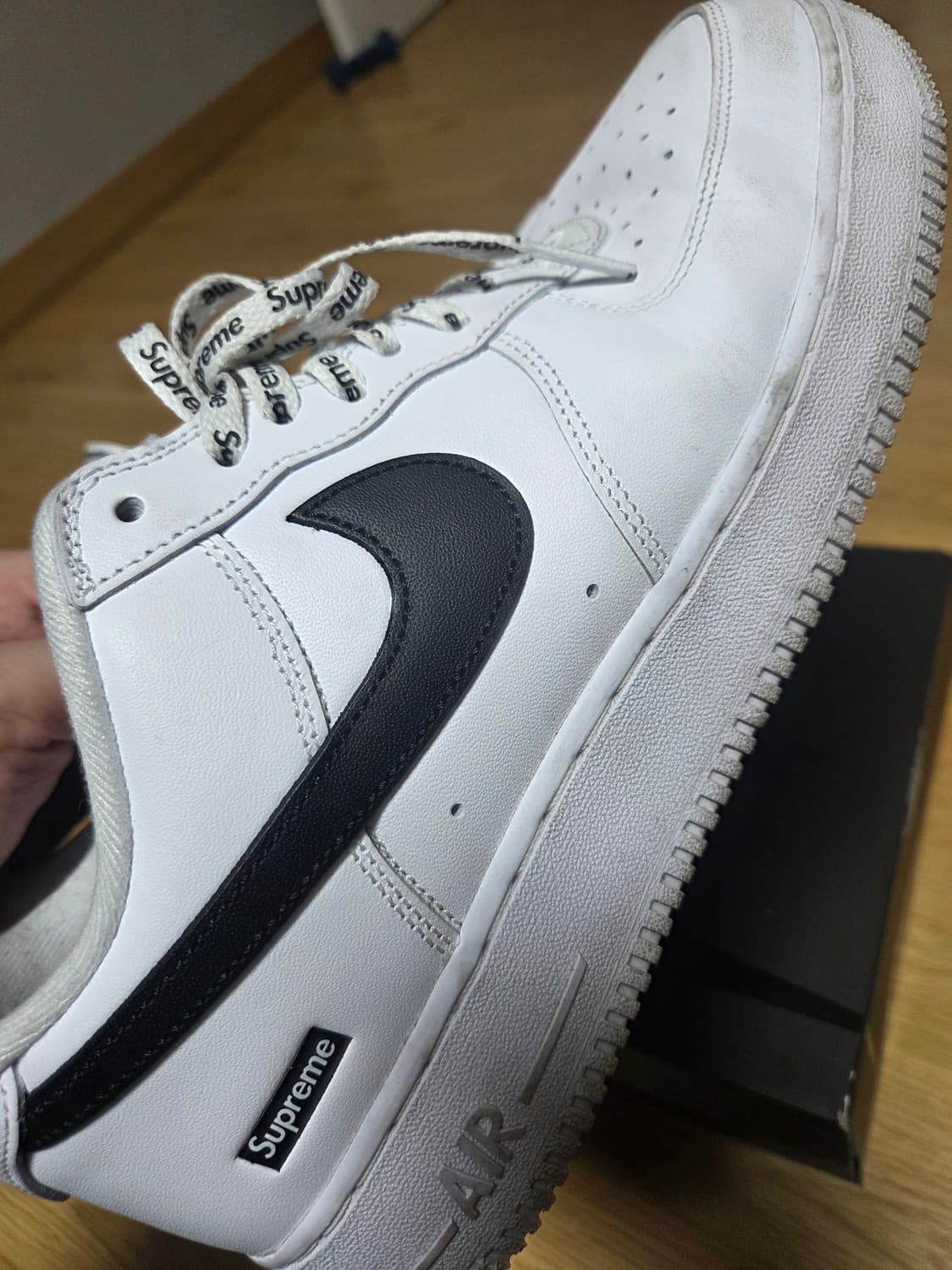 에어포스 슈프림(285) 팝니다 상품이미지5