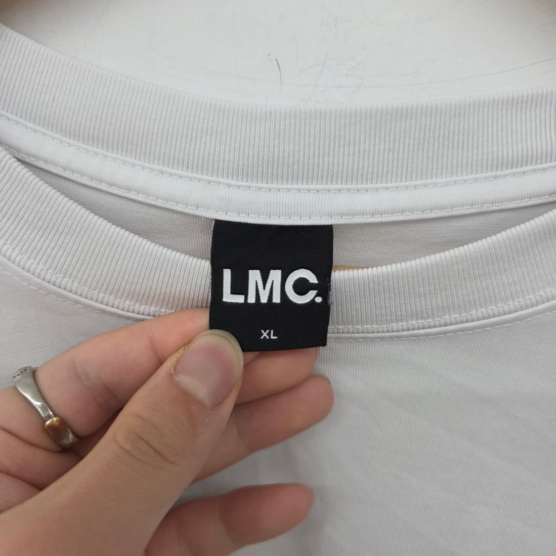 LMC 긴팔티 화이트 여XL 상품이미지5