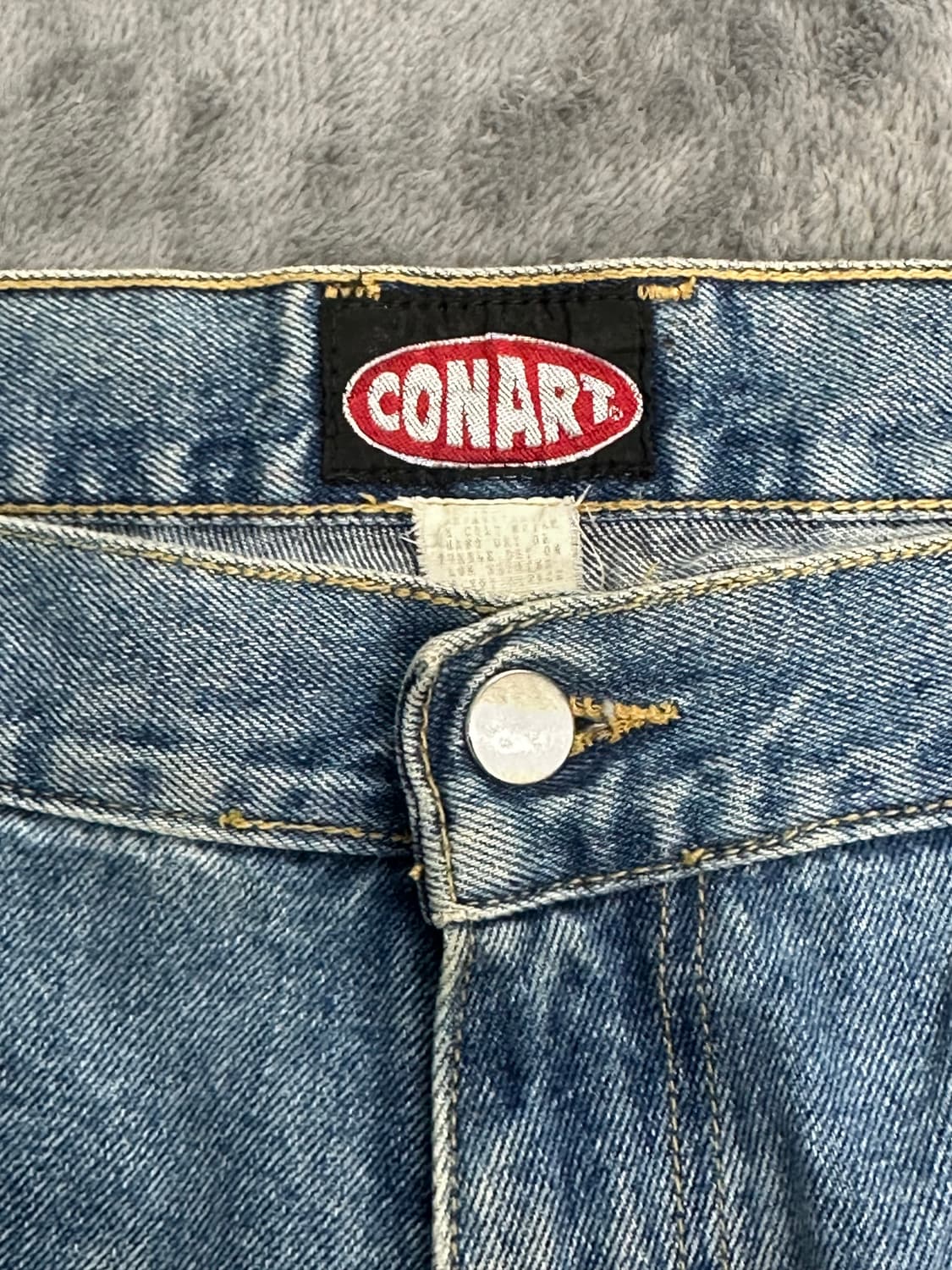 90s Conart 데님 쇼츠 XL 상품이미지5