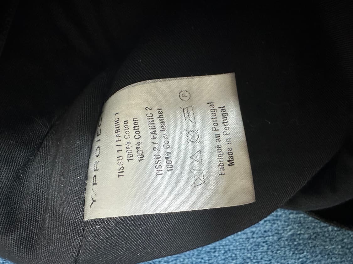 Y project 올블랙 데님 토트백 상품이미지4