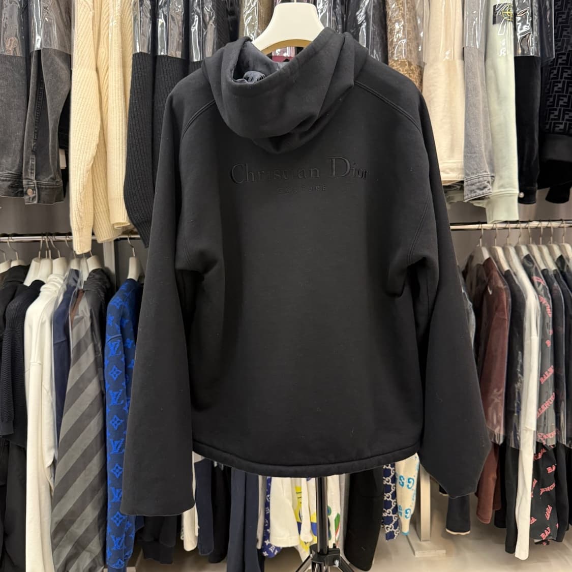 [리오브전포점] 디올 꾸뛰르 오블리크 자카드 리버서블 후드 바람막이 자켓 상품이미지2