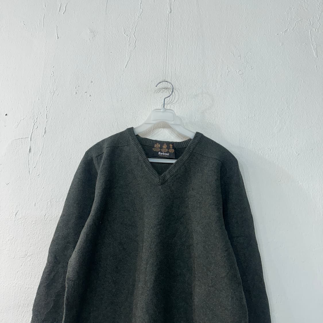 BARBOUR 바버 램스울 니트 상품이미지2