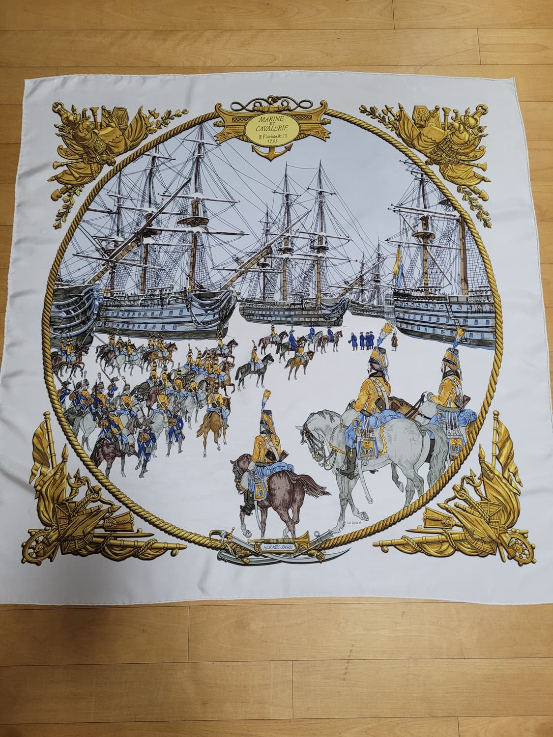 정품 에르메스 까레 실크 스카프 상품이미지2