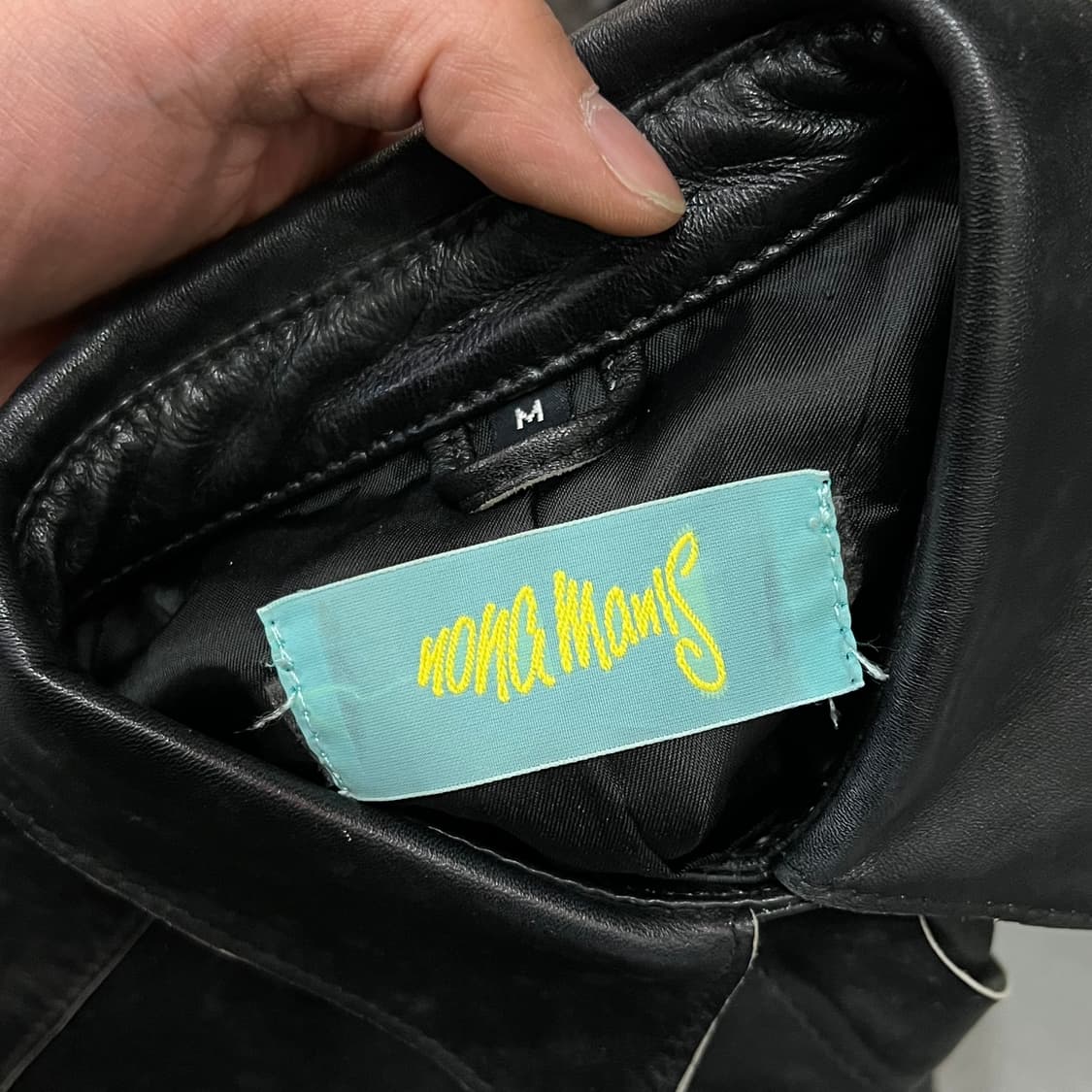  nona manis 리얼레더 자켓 y16167 상품이미지6