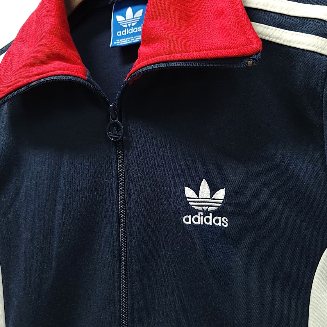 [100] 아디다스 네이비&화이트 라인 시보리 레드 유로파 트랙탑 져지 상품이미지5